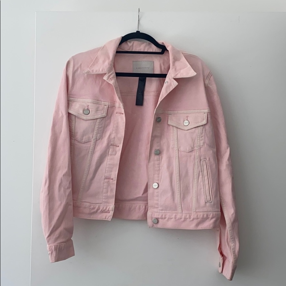 Pink Jean Jacket